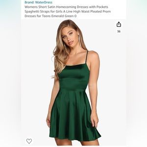 Green Homecoming dress